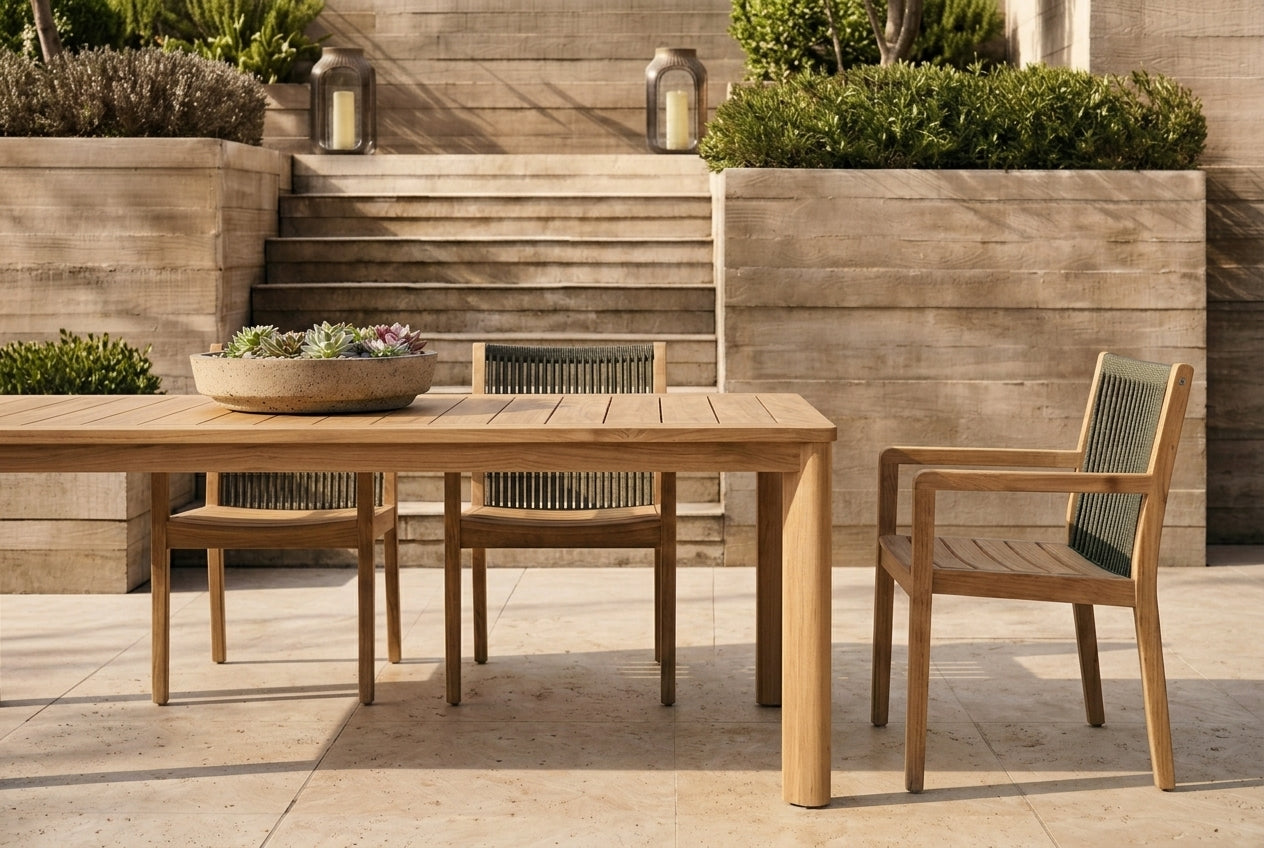 VEGA Teak Dining Table  — 95"